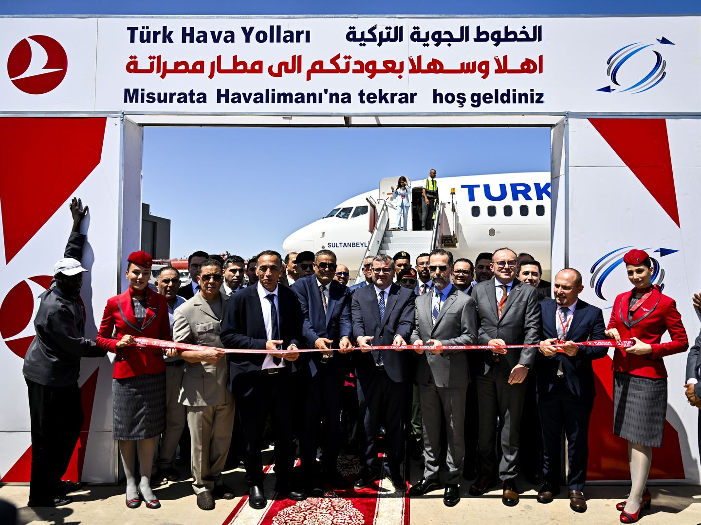 THY 10 yıl aradan sonra Misrata uçuşlarına yeniden başladı