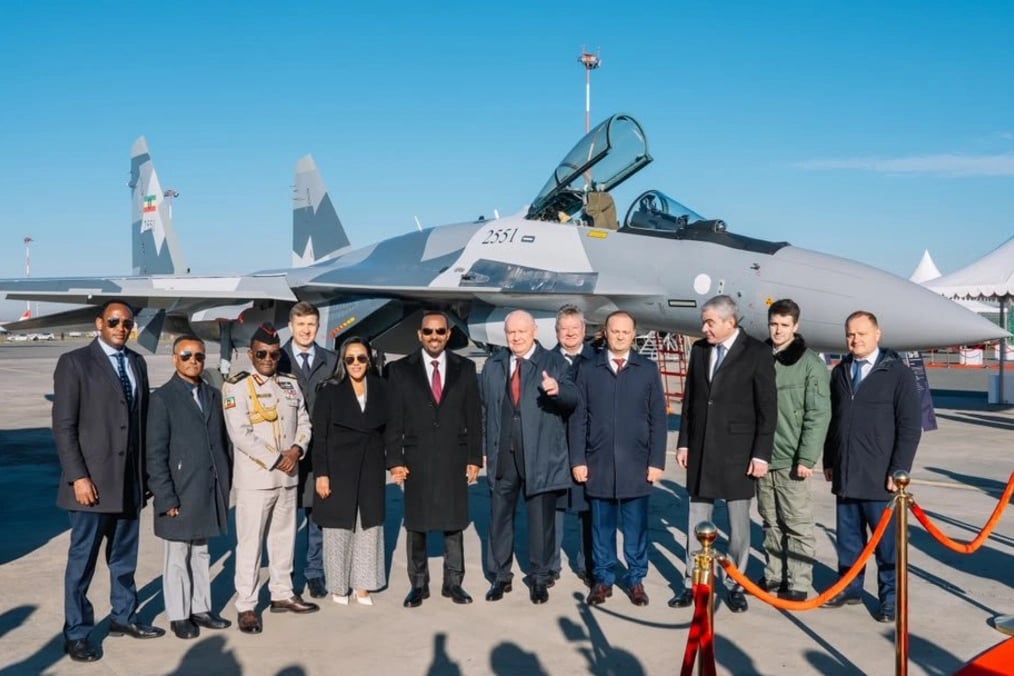 Ethiopia Receives 12 Russian Su-35 Fighters