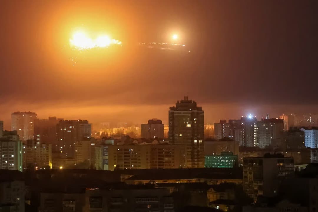 Kiev'e füze saldırısı