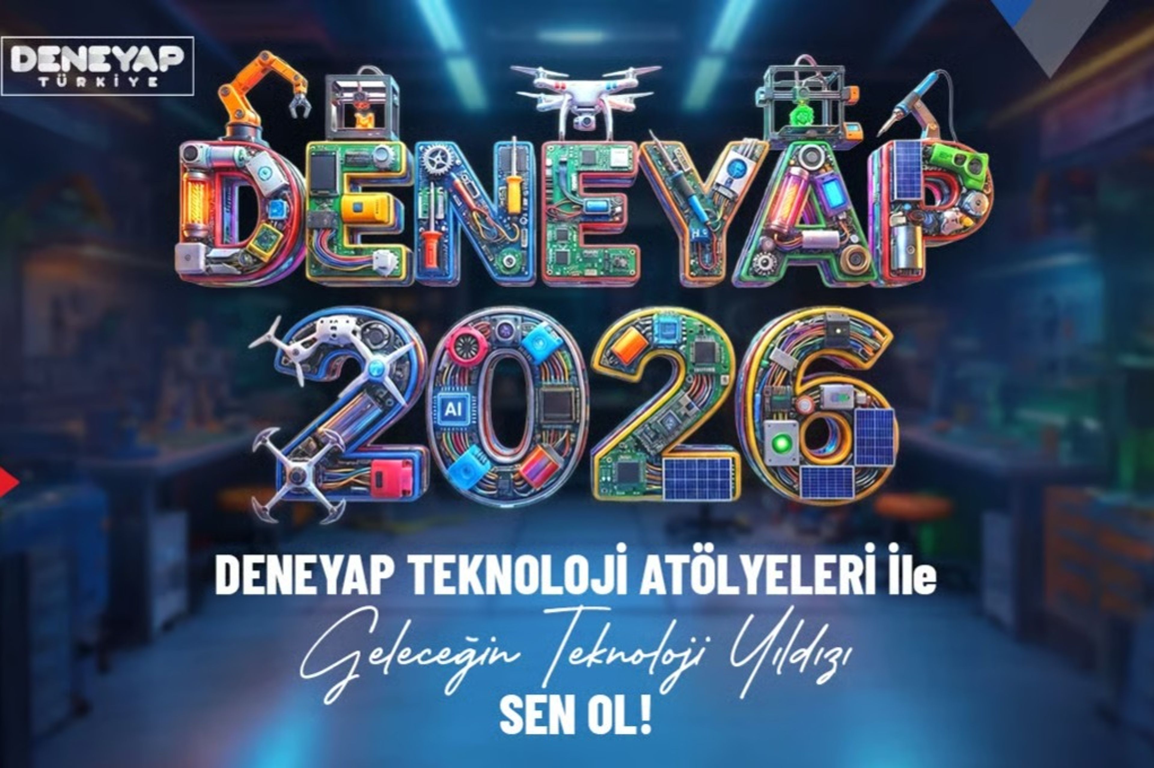 Deneyap teknoloji atölyeleri yeni yıldızlarını arıyor