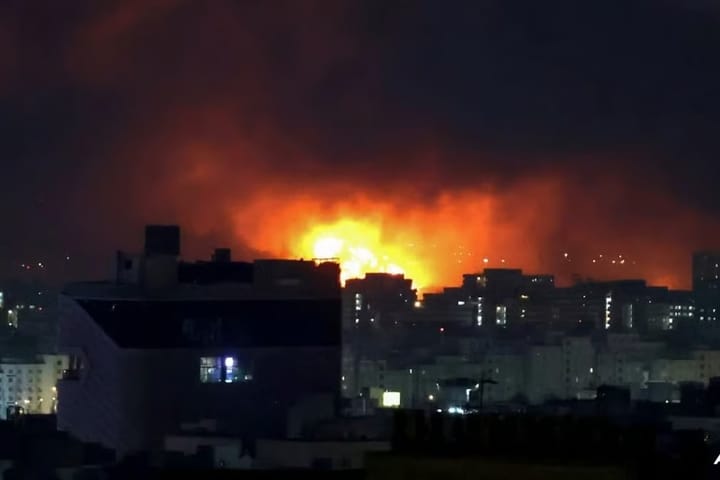 Israel Struck Airport in Tehran