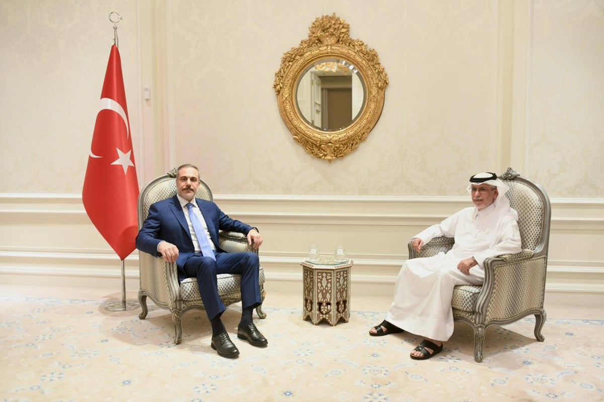 Dışişleri Bakanı Hakan Fidan Katar merkezli Al Sharq Gazetesi'ne konuştu. (Al Sharq)