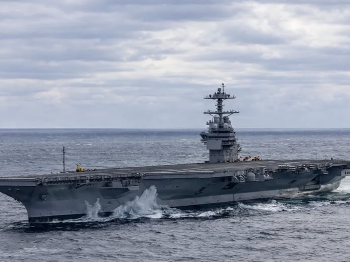 ABD Donanması ve HII nükleer uçak gemisi John F. Kennedy’nin ilk deniz denemelerini tamamladı
