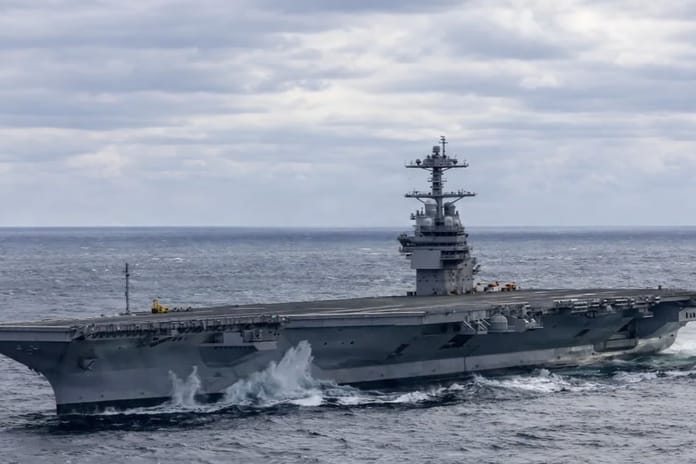 ABD Donanması ve HII nükleer uçak gemisi John F. Kennedy’nin ilk deniz denemelerini tamamladı