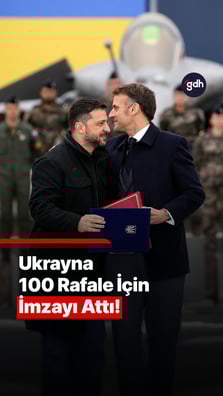 Ukrayna 100 Rafale için imzayı attı!