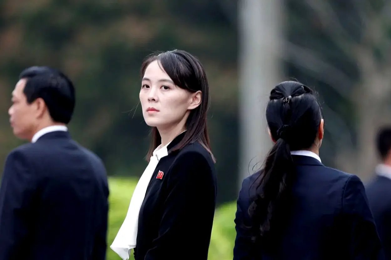 Kuzey Kore lideri Kim Jong-Un'un kız kardeşi Kim Yo-jong