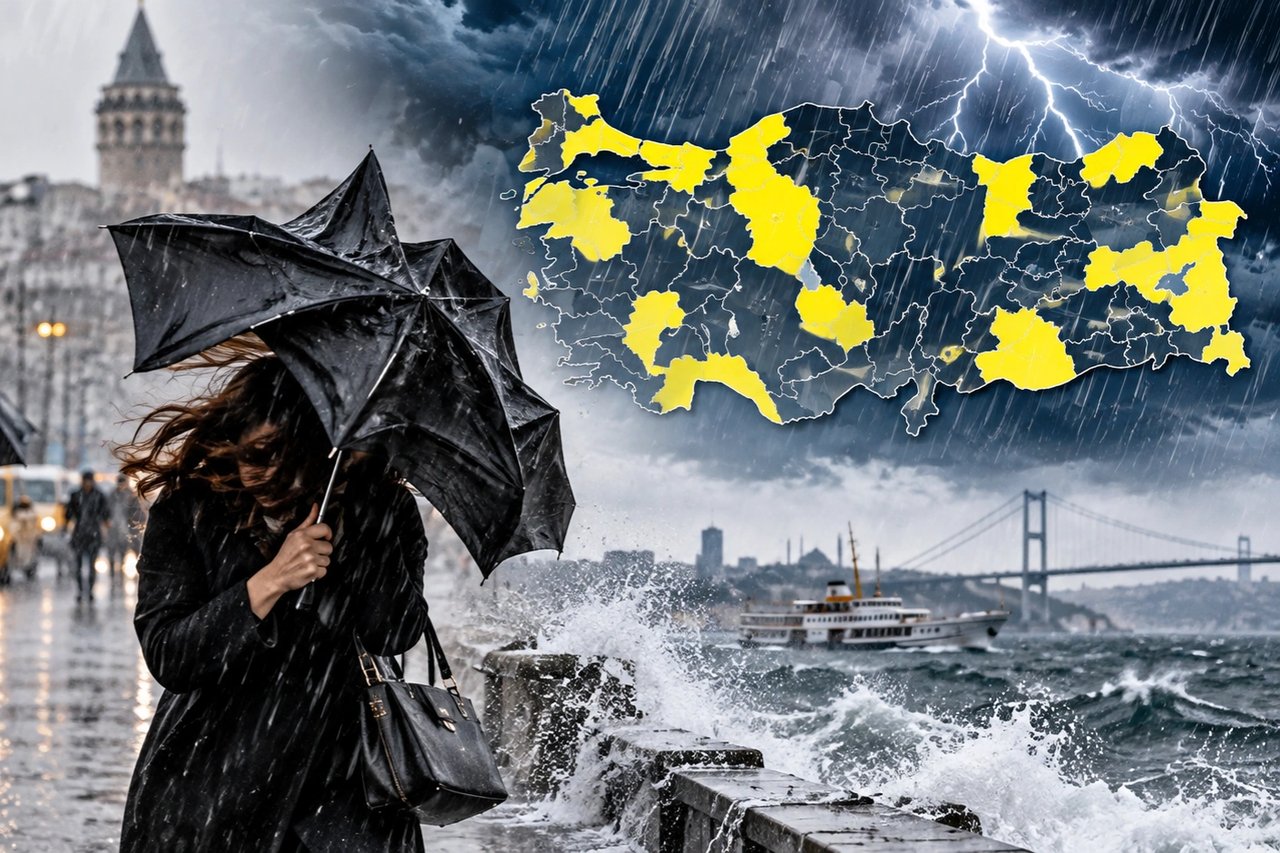 AKOM saat verdi! İstanbul dahil 11 il için sarı alarm