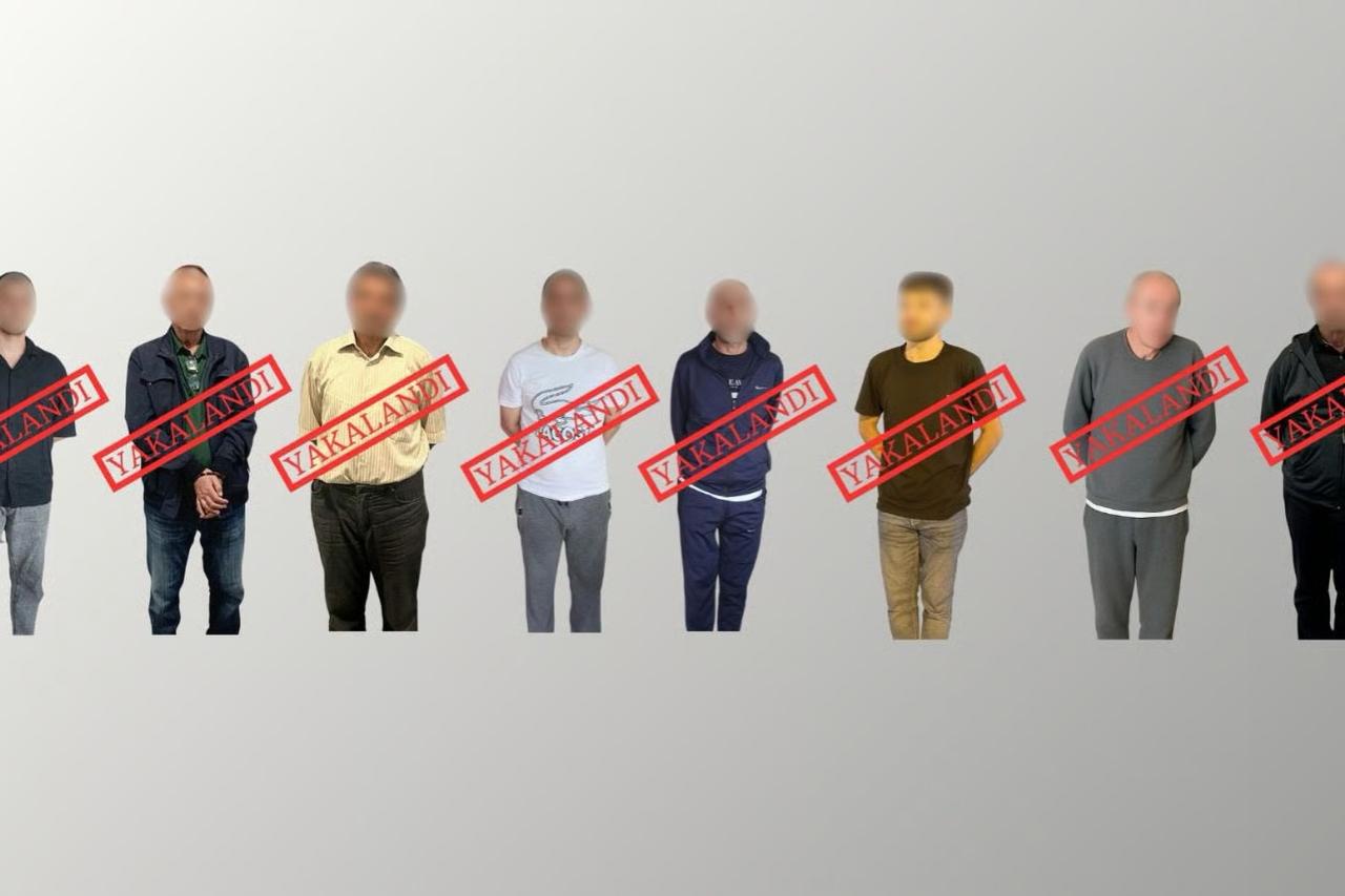 Uluslararası operasyon: 8 firari suçlu Türkiye'ye getirildi