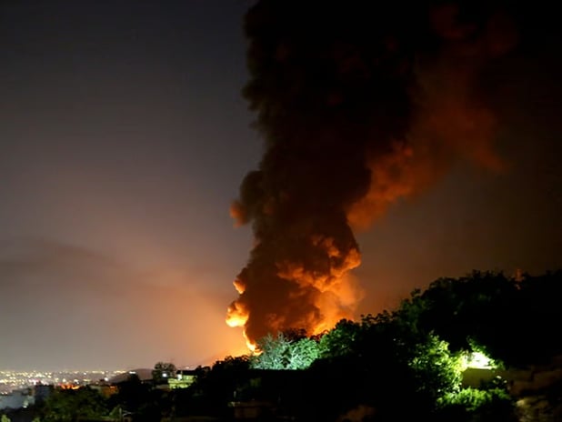 İsrail'in İran'a saldırıları gece boyunca devam etti