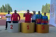 Milli para atlet Muhammet Atıcı, Dünya Grand Prix'inde gülle atmada zirveye çıktı