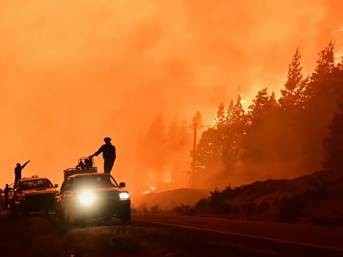 Patagonya'da orman yangını: 12 bin hektar alan kül oldu