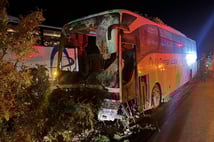 Kayseri'de otobüs kazası: 1 ölü 13 yaralı