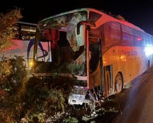 Kayseri'de otobüs kazası: 1 ölü 13 yaralı