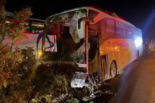 Kayseri'de otobüs kazası: 1 ölü 13 yaralı