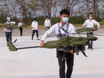 Taiwan Drone Maker Accused of Concealing Chinese Parts