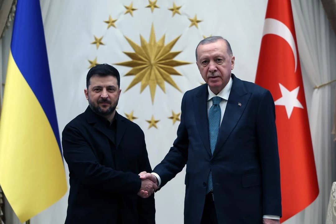 Ukrayna lideri Zelenskiy'den Cumhurbaşkanı Erdoğan'a teşekkür