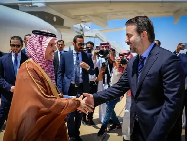 Suudi Arabistan Dışişleri Bakanı Şam'a gitti