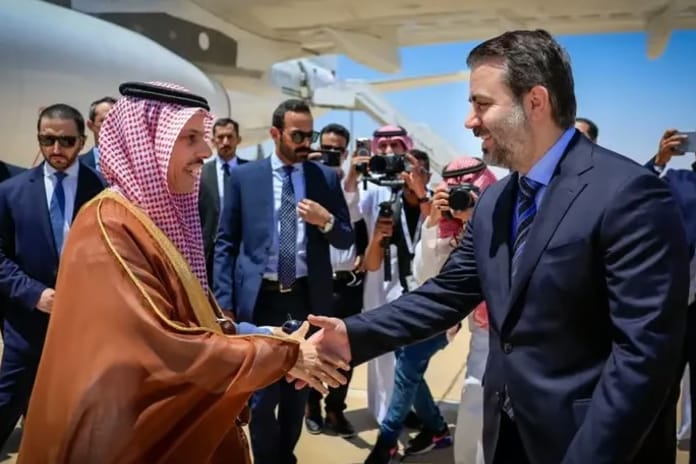 Suudi Arabistan Dışişleri Bakanı Şam'a gitti