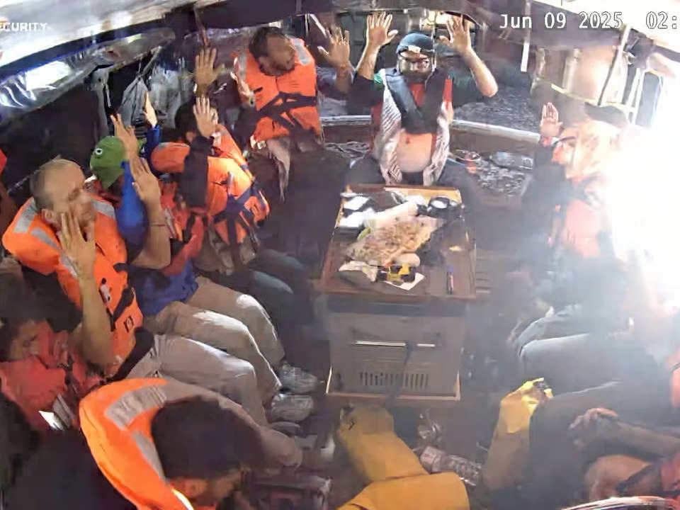 Gaza-Bound Aid Boat Intercepted by Israel