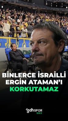 Binlerce İsrailliyi kudurtan Türk: Ergin Ataman