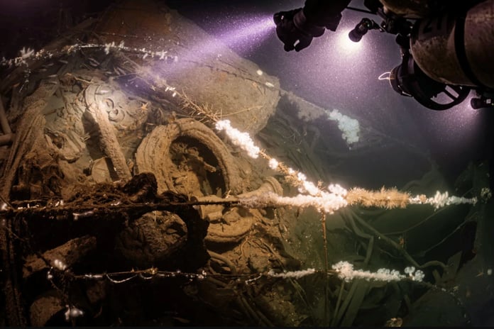 1. Dünya Savaşı'nda batan geminin enkazı bulundu