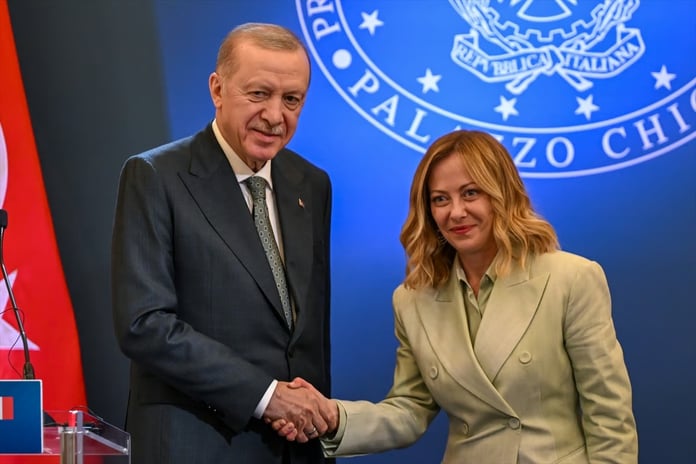 Türkiye ile İtalya stratejik ortaklığını güçlendiriyor