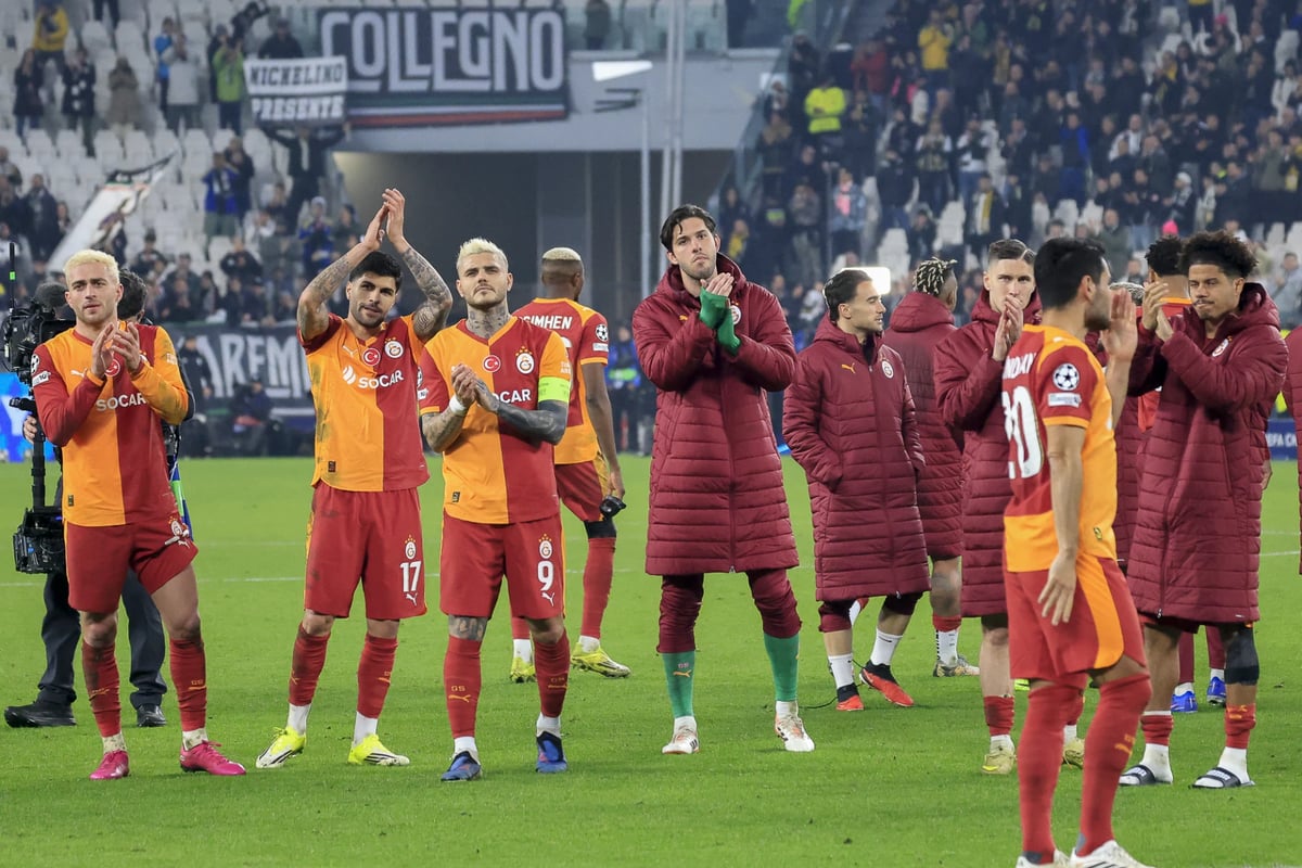 Juventus maçının ardından Galatasaraylı futbolcular