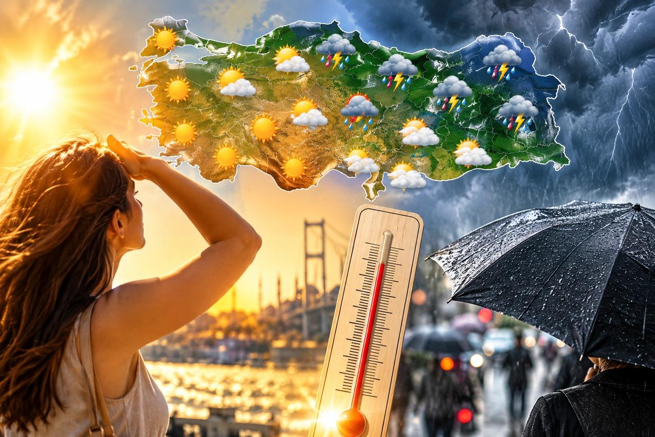 Meteoroloji saat verdi! 13 Eylül'de sağanak alarmı