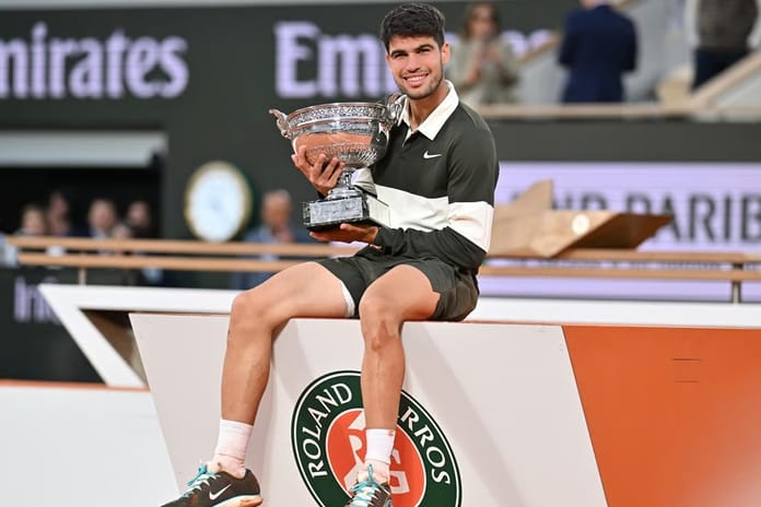 Alcaraz, Fransa Açık'ta üst üste ikinci kez zirvede: Dördüncü Grand Slam zaferi