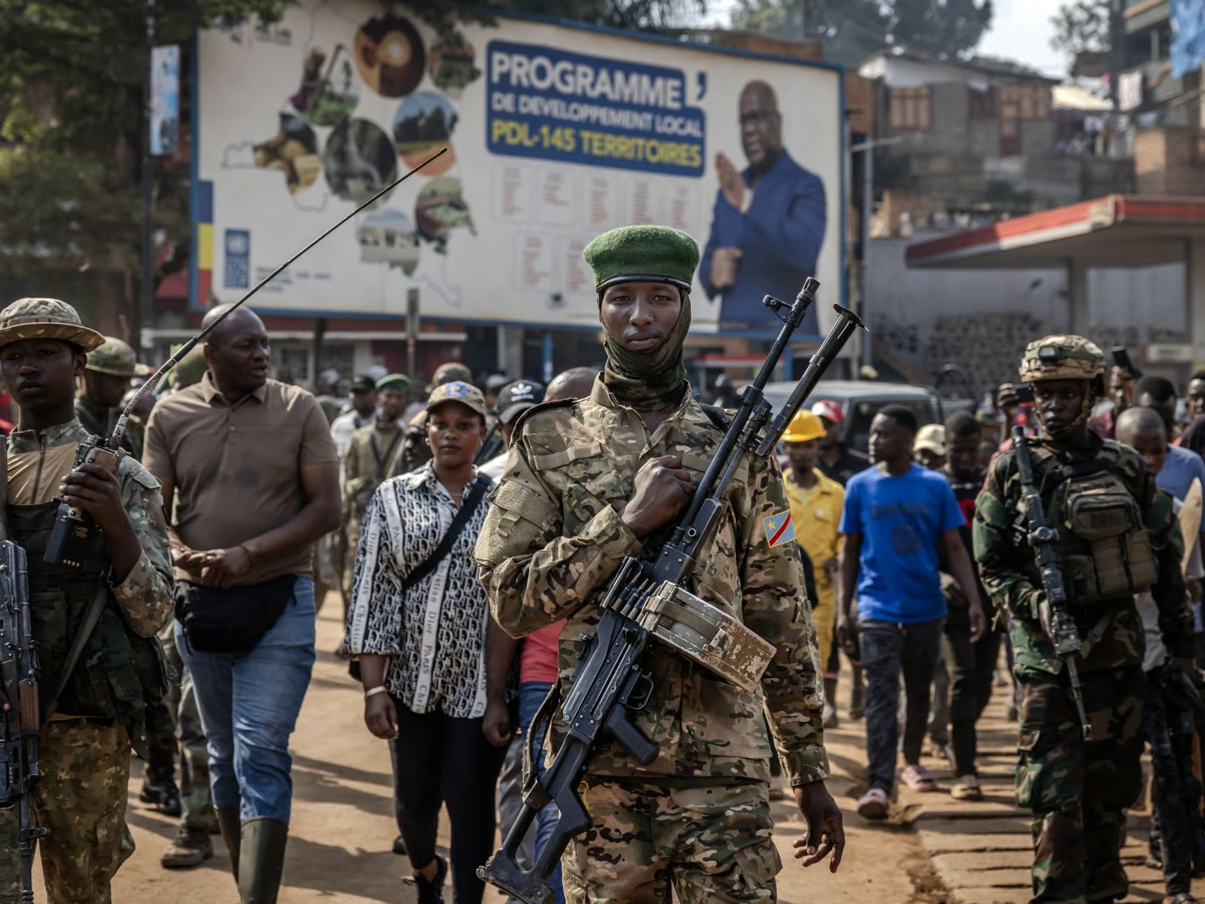 M23 Rebels Parade 7,000 Fighters in Goma