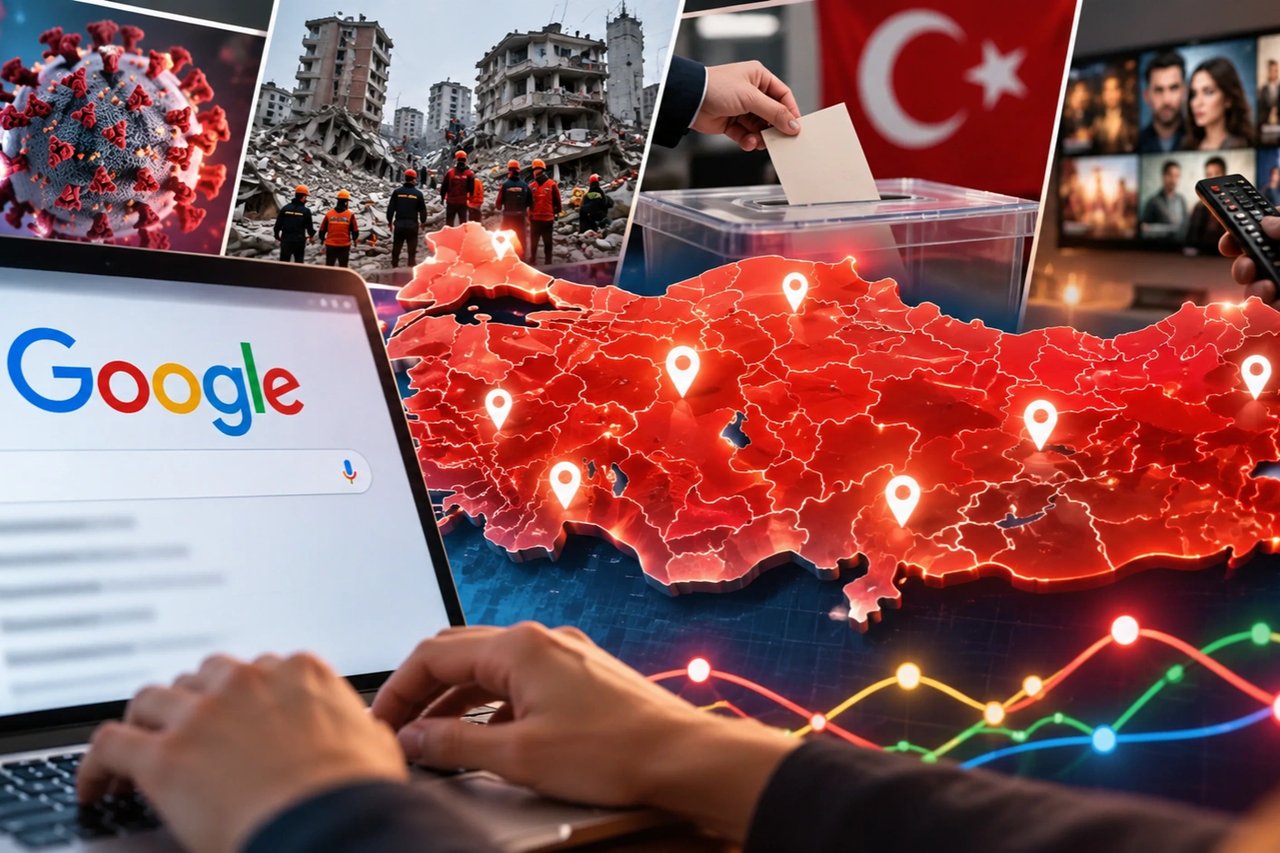 "Türkiye'nin 81 ilinde en çok neler arandı?" Son 5 yılın Google arama haritası ortaya çıktı!