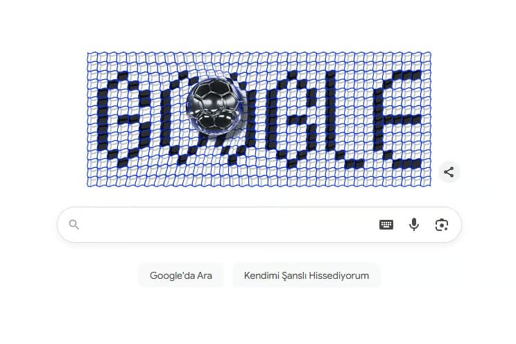 Şampiyonlar Ligi Google'da doodle oldu
