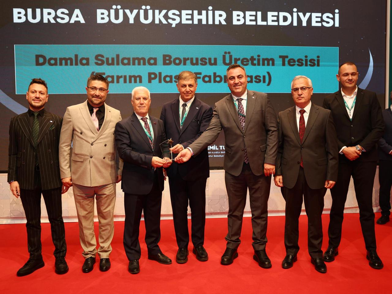 Çevreci projeye anlamlı ödül