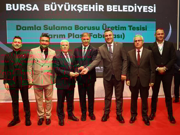 Bursa’nın geri dönüşüm projesine anlamlı ödül