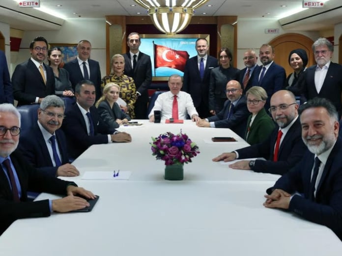 Cumhurbaşkanı Erdoğan ABD sonrası konuştu: Trump ile samimi ve verimli bir görüşme oldu