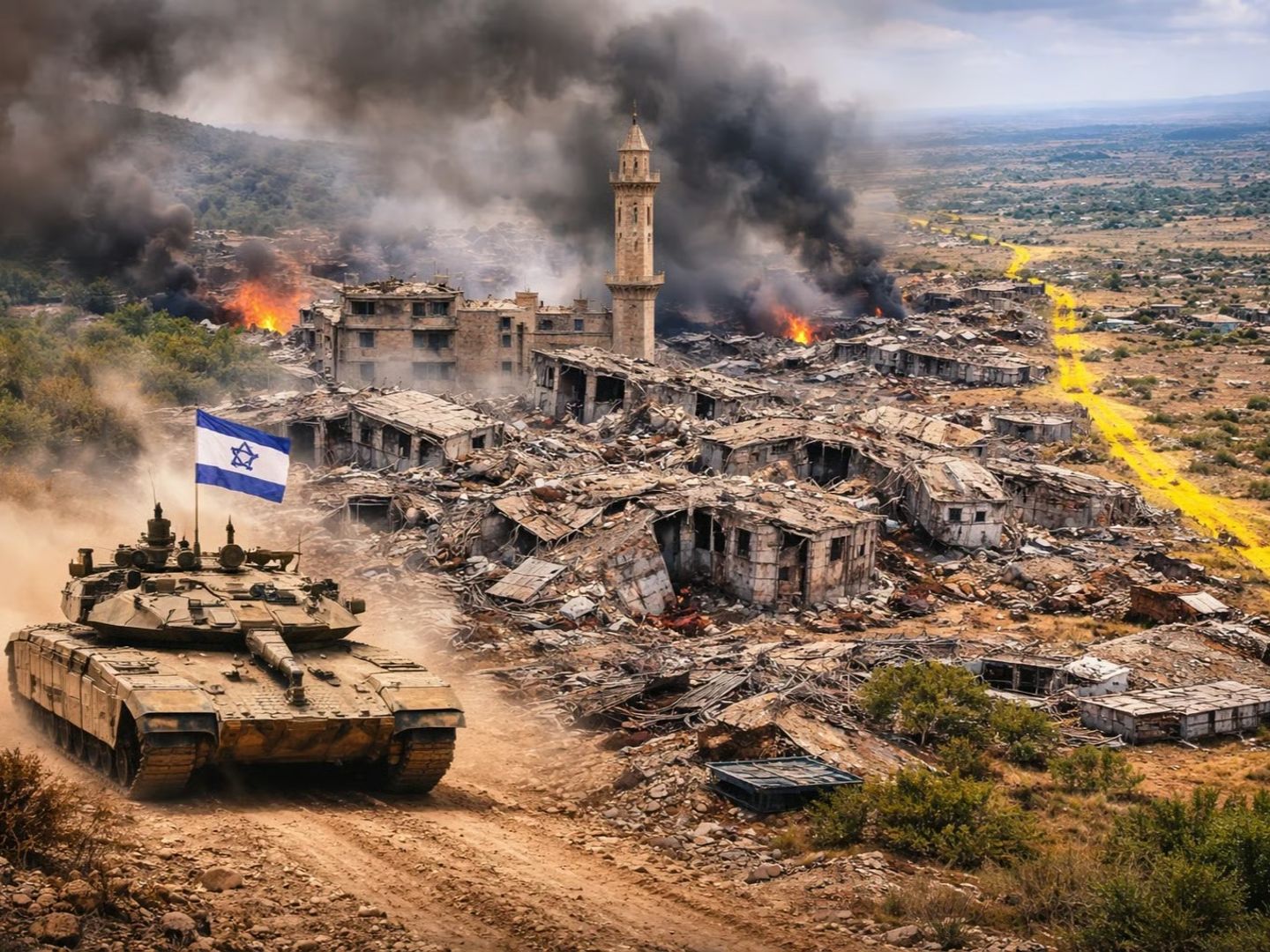 The New Arab: İsrail'in Güney Lübnan'ı 'Gazzeleştirme' planı