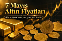 Altın fiyatları 7 Mayıs | Çeyrek, yarım, tam, gram altın alış-satış ne kadar, kaç TL?