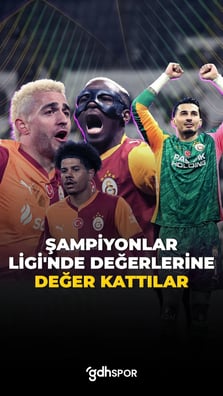 Şampiyonlar Ligi’nde değerlerine değer kattılar.