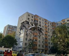 Bükreş'teki bir apartman dairesinde patlama meydana geldi