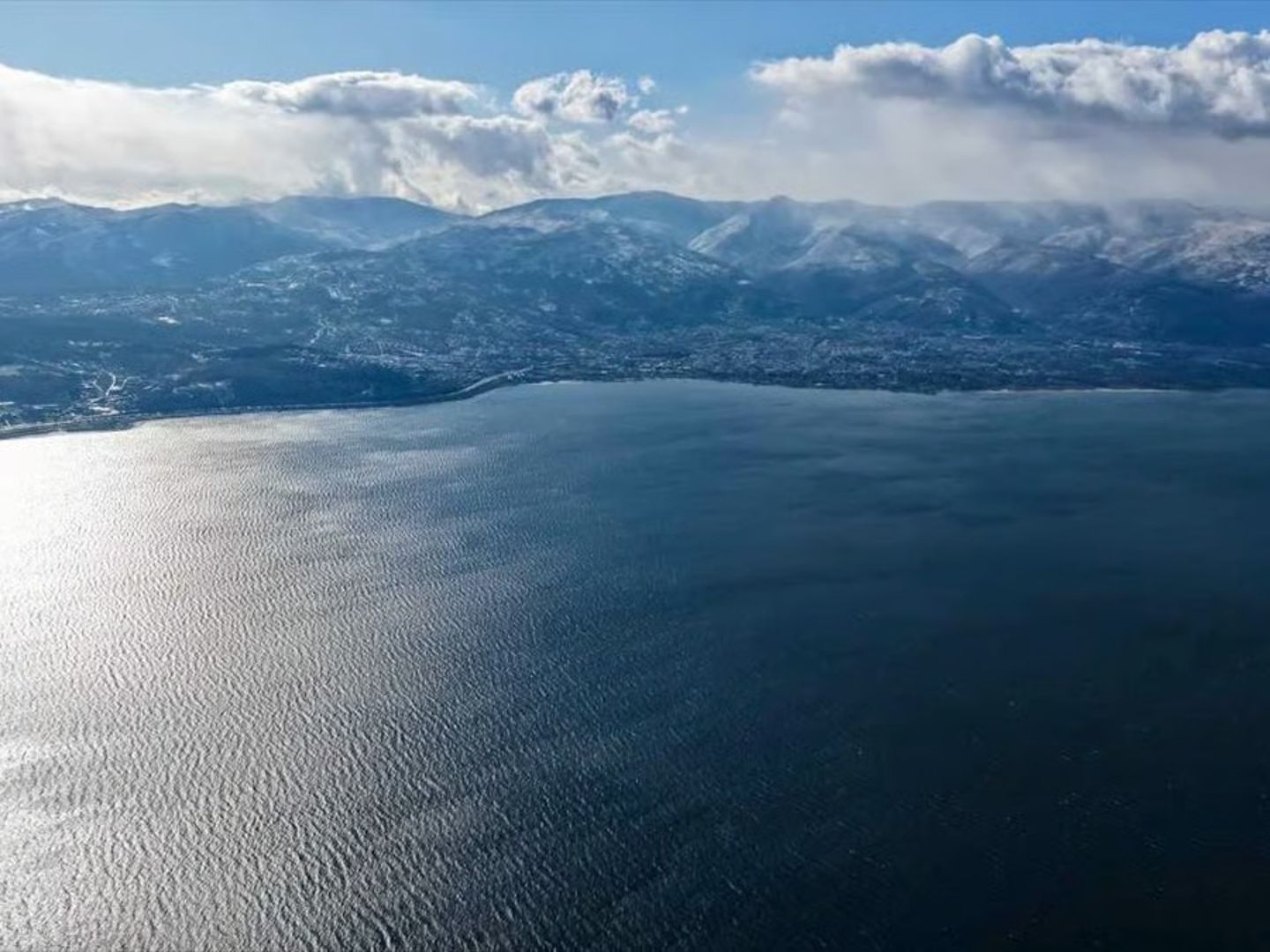 Sapanca Gölü'nün su seviyesi sağanak yağışlarla dört günde 18 santimetre yükseldi