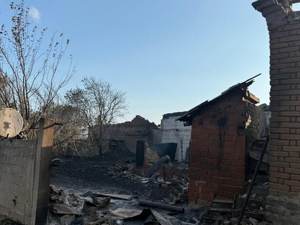 Çanakkale Bayramiç'teki orman yangını sonrası hasar tespit çalışmaları başladı