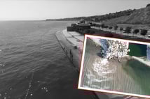 Beylikdüzü’nde korkunç görüntü: Kanalizasyon suyu denize karıştı