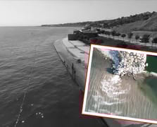 Beylikdüzü’nde korkunç görüntü: Kanalizasyon suyu denize karıştı