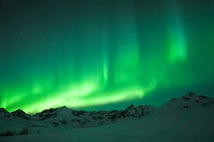 Alaska semalarında görsel şölen: Kuzey Işıkları görüntülendi