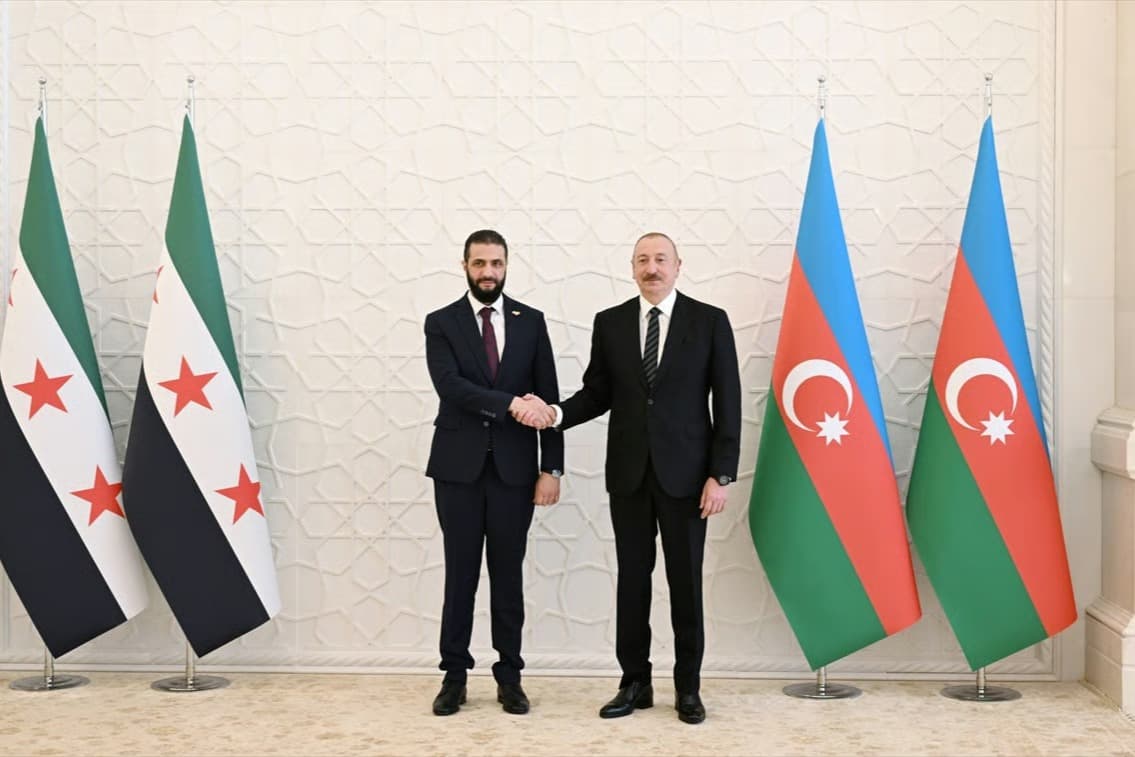 Şaraa'nın Bakü ziyareti enerji diplomasisini hızlandırdı