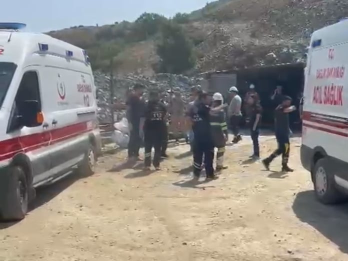 Elazığ'da maden ocağında göçük: Bir işçi mahsur kaldı