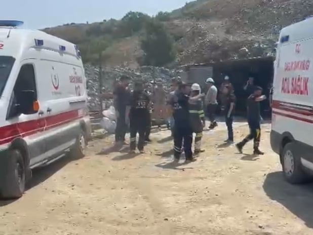 Elazığ'da maden ocağında göçük: Bir işçi mahsur kaldı