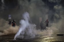 İtalya polisi İsrail-İtalya maçına yürüyen göstericilere müdahale etti