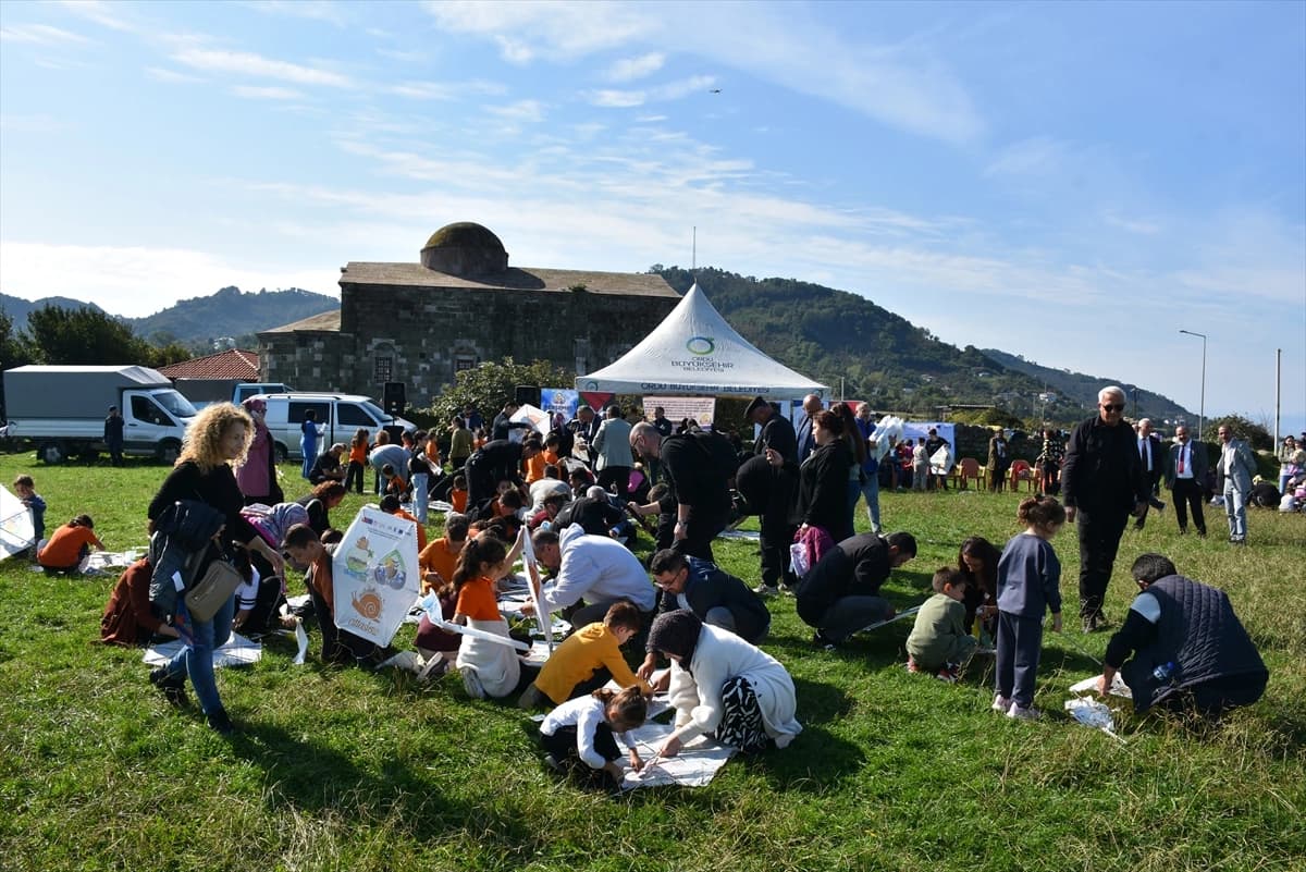 Ordu semaları uçurtmalarla süslendi