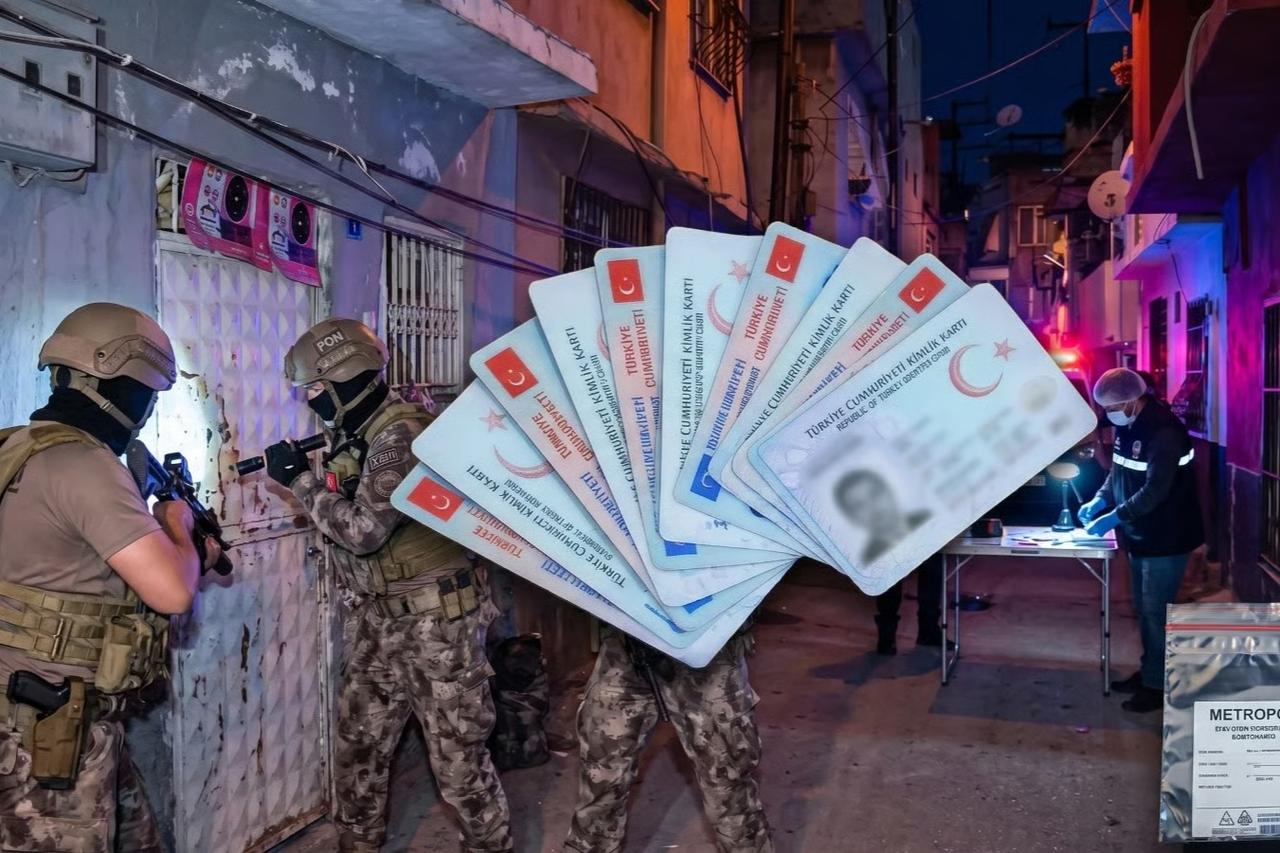 Türk vatandaşlığı sağlayan çeteye operasyon